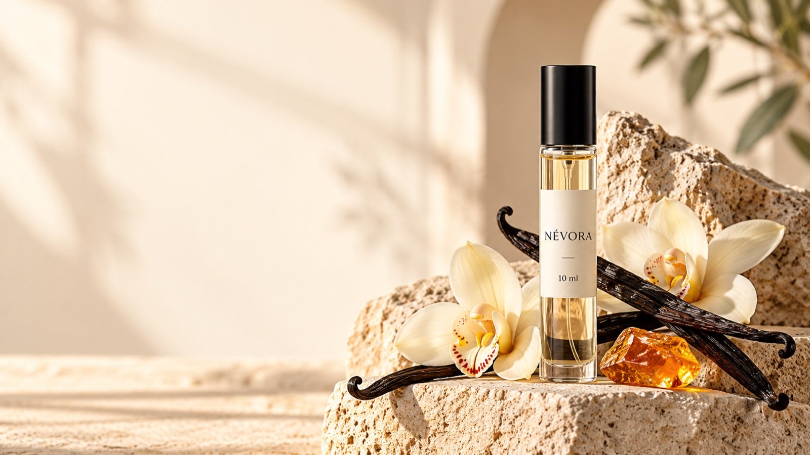Trois décants de parfum 10 ml NÉVORA